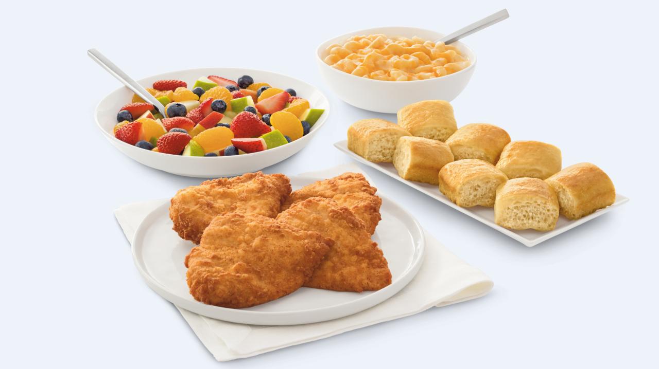 Chick-fil-A new family-style meals, mac and cheese, beans